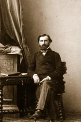 Porträt von Guiseppe Verdi 1813-1901.