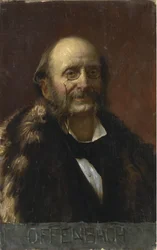 Porträt von Jacques Offenbach, 1819-1880