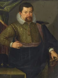 Porträt von Johann Georg I. 1585-1656, Kurfürst von Sachsen, 1611