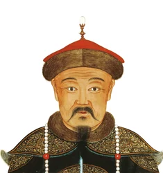 Porträt von Kublai Khan 1215-1294, 13. Jahrhundert
