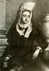 Porträt von Lady Fenwick, zeigt Witwen in Trauer, 1695, 1937