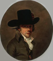 Porträt von Marguerite Élie Guadet, 1789