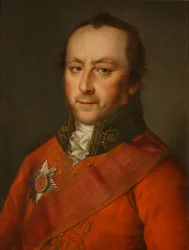 Porträt von Pavel Ivanovich Golenishchev-Kutuzov 1767-1829, 1800er Jahre