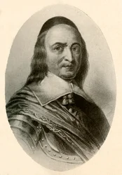 Porträt von Peter Stuyvesant, in Rüstung und Schädelkappe, 1647, 1937