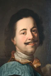 Porträt von Peter dem Großen