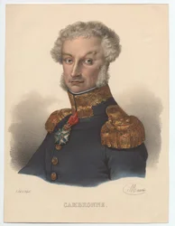 Porträt von Pierre Cambronne 1770-1842, 1835
