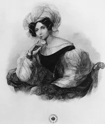 Porträt von Prinzessin Zinaida Alexandrovna Volkonskaya 1792-1862