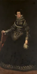 Porträt von Königin Elisabeth von Frankreich, Königin von Spanien