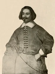 Porträt von Sir John Leverett, in Buffcoat und einfacher Soldatenbinde, 1640-1660, 1937