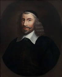 Porträt von Thomas Hobbes, 1588-1679, letztes Viertel des 17. Jahrhunderts