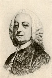 Porträt von Thomas Penn, Kolonialgouverneur, ca. 1760