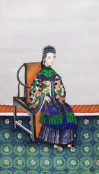 Porträt einer chinesischen Frau