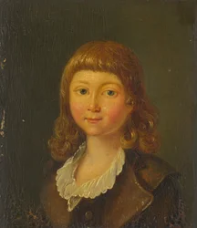 Porträt eines jungen Jungen, um 1790-1795