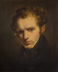 Porträt eines jungen Mannes, 1840