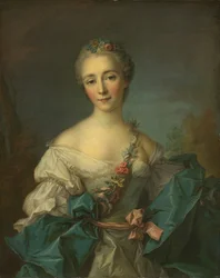 Porträt einer jungen Frau, 1750-1760
