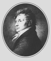 Porträt des Komponisten Friedrich Kuhlau 1786-1832, frühes 19. Jahrhundert