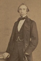 Porträt des Komponisten Henry Brinley Richards 1817-1885, ca. 1855