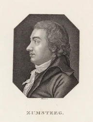Porträt des Komponisten Johann Rudolf Zumsteeg 1760-1802, ca. 1800