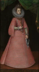 Porträt der Infantin Catherine Michelle von Spanien, 1567-1597