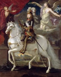 Porträt von König Ludwig XIV. 1638-1715 als Kind