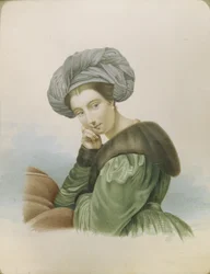 Porträt der Schauspielerin Ekaterina Semyonova