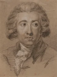Porträt des Komponisten André Ernest Modeste Grétry 1741-1813, 2. Hälfte des 18. Jahrhunderts