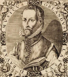 Porträt des Komponisten Roland de Lassus 1532-1594