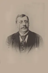 Porträt des Dirigenten und Komponisten Felix Mottl 1856-1911