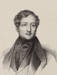 Porträt des Pianisten und Komponisten Sigismund Thalberg 1812-1871