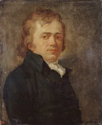 Porträt des Dichters und Dramatikers Marie-Joseph Chénier 1764-1811, 1795