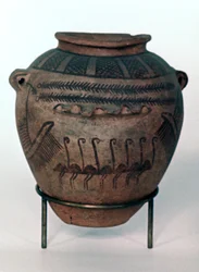 Behälter aus der prähistorischen Zeit, Ägypten, ca. 3500-3200 v. Chr.