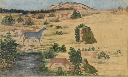 Vorbereitungen für eine Jagd, ca. 1680