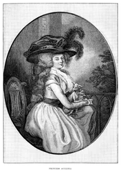 Prinzessin Augusta, zweite Tochter von Georg III