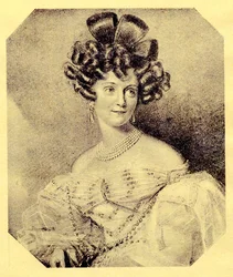 Prinzessin Carolyne zu Sayn-Wittgenstein, geb. Iwanowska 1819-1887, 1840er Jahre