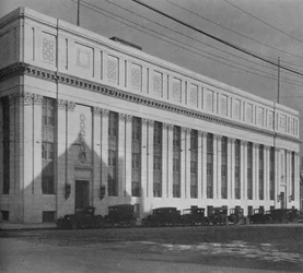Hauptfassade des Freimaurertempels, Birmingham, Alabama, 1924
