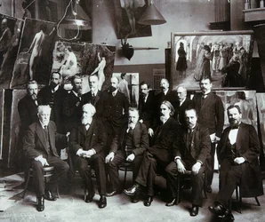 Professoren der Russischen Akademie der Künste, 1913