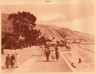 Promenade du Midi, Menton, 1930
