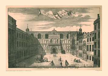 Aussicht auf die Londoner Guild Hall, 1755, 1886