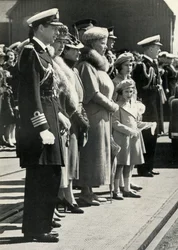 Königin Mary bricht auf, um Kanada zu besuchen, 1939