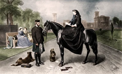 Königin Victoria im Osborne House, 1865 1906