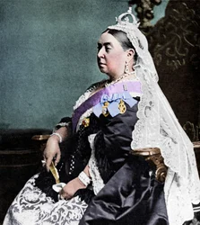 Königin Victoria in zeremoniellen Roben bei ihrem Goldenen Jubiläum, 1887 1951