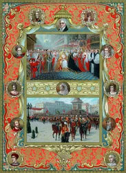 Krönung von Königin Victoria, 1837 und Goldenes Jubiläum, 1887