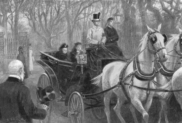 Queen Victorias letzte Fahrt, Osborne, 15. Januar 1901