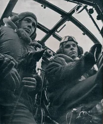 RAF-Bomberpilot und zweiter Pilot, 1941