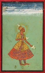 Raja Jagat Singh von Kota, ca. 1670-1675