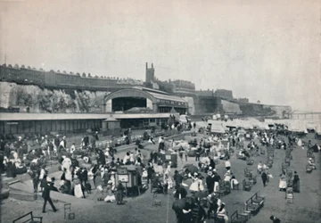 Ramsgate - Ein lebhafter Blick auf die Strände, 1895