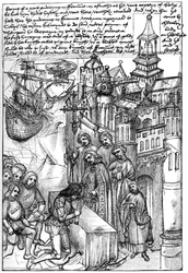 Empfang von Richard de Beauchamp, Earl of Warwick, 15. Jahrhundert, 1893