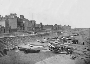 Redcar - Blick entlang der Esplanade