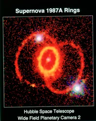 Überrest der Supernova 1987A
