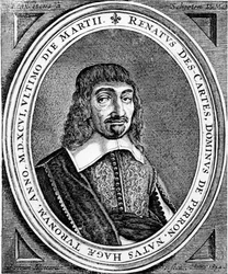 René Descartes, französischer Philosoph und Mathematiker, 1672